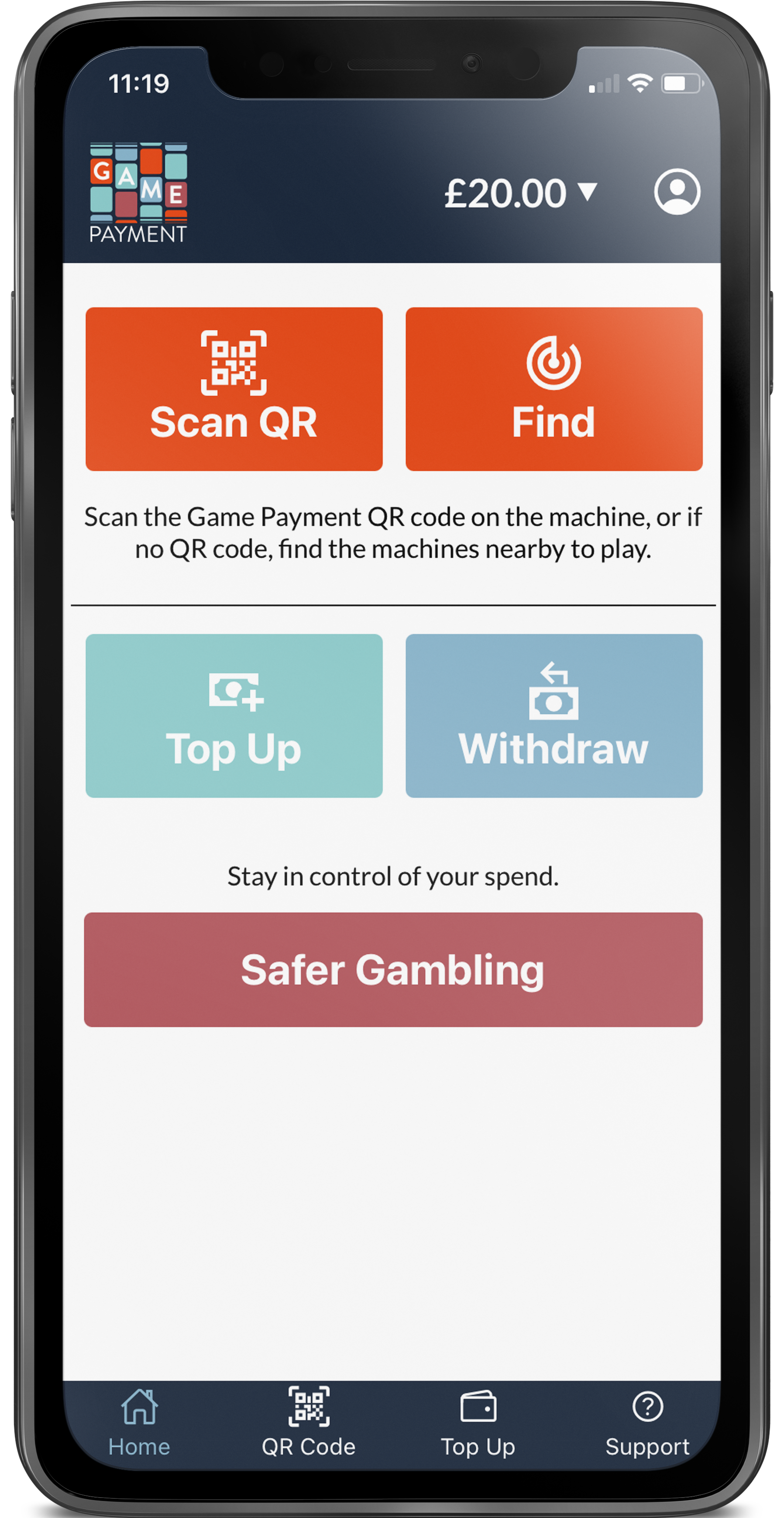 GAME PAYMENT APP